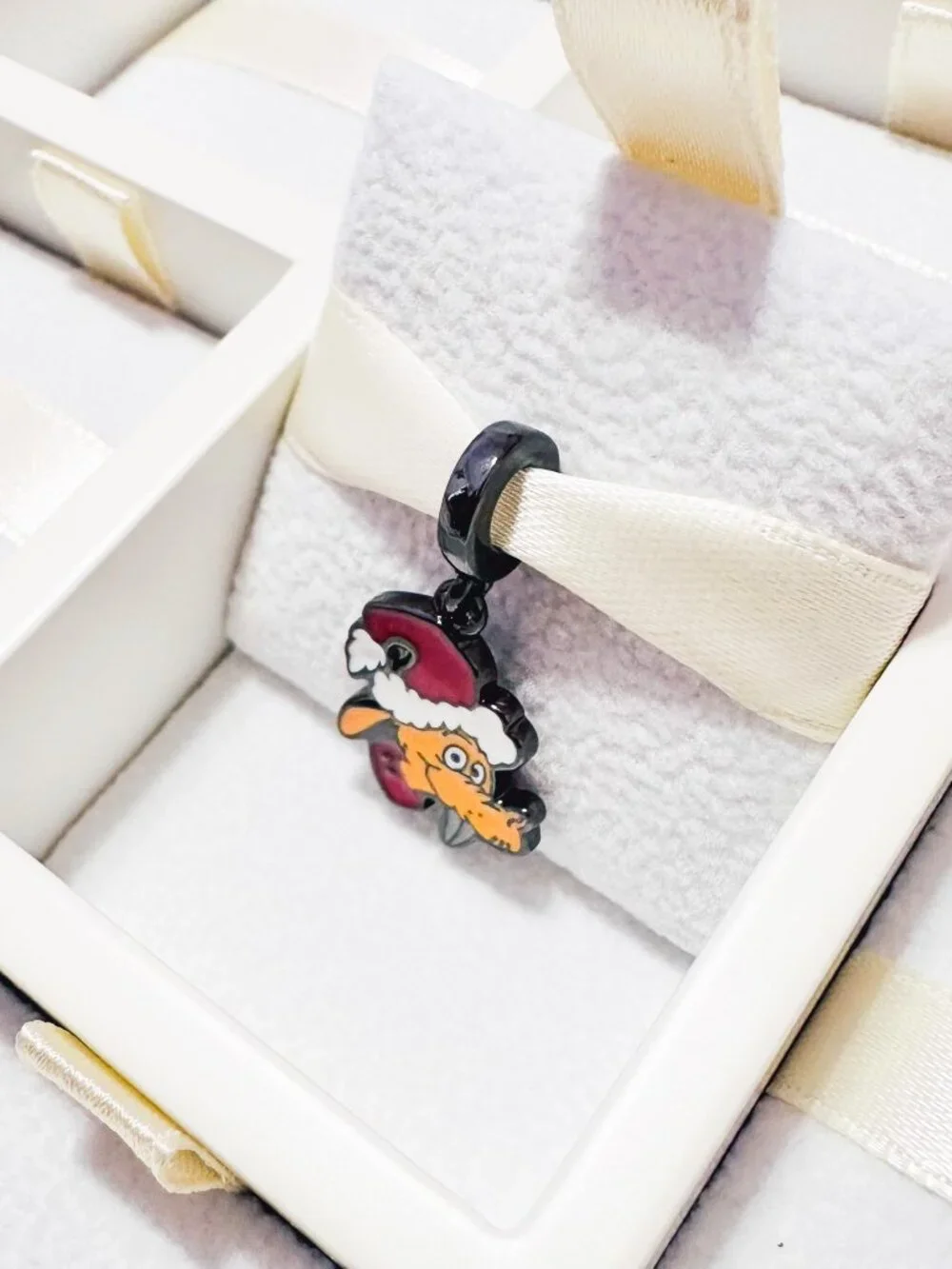 925 Sterling Silver The Grinch Max the Dog Charm Fits Pandora Bracelets